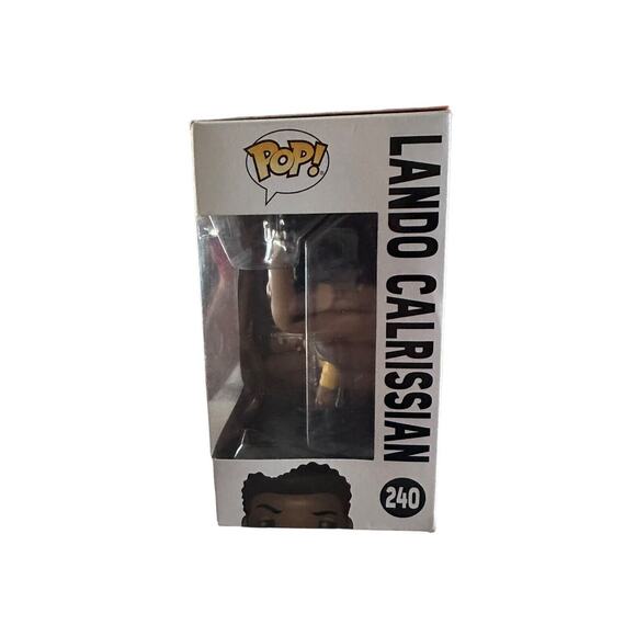 Funko Pop! Star Wars #240 Lando Calrissian Vinyl Figure - Pre-Owned - Solo Movie - Picture 2 of 5